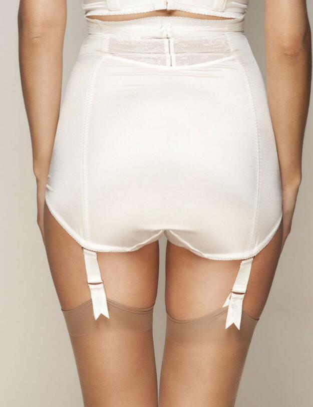 8514 Gossard Retrolution Waist Cincher Brief - 8514 Ivory Lace