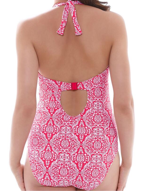 6148 Fantasie San Francisco Halter Swimsuit Hot Coral  - 6148 Swimsuit