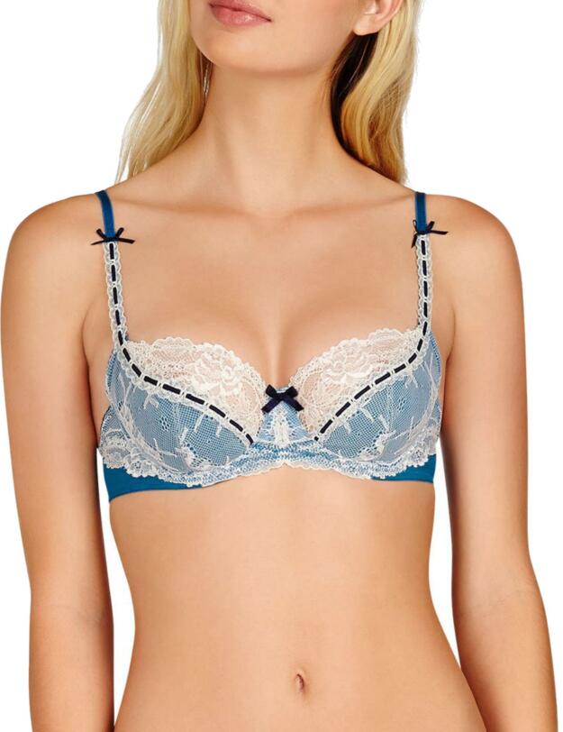 H72-564 Heidi Klum Amelie Padded Contour Bra - H72-564 Seaport/Powder Puff