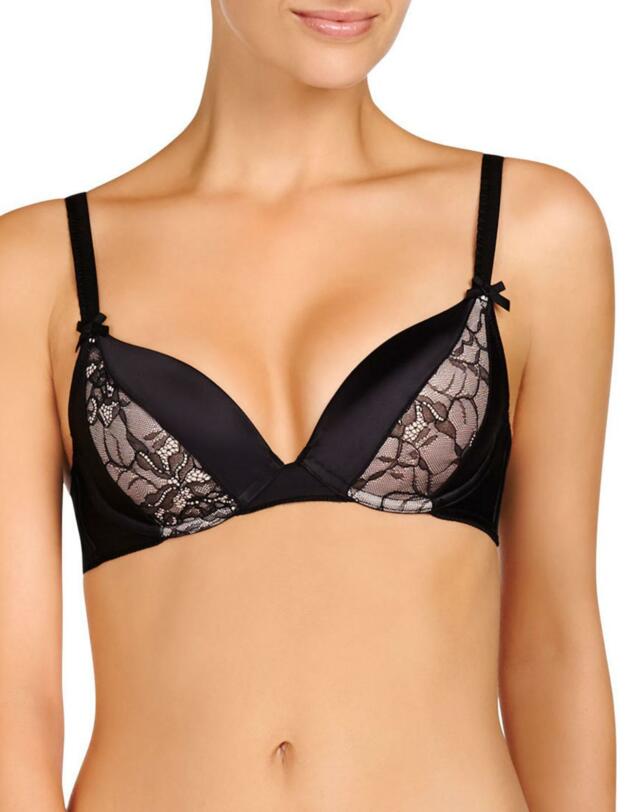 P80-2289W Pleasure State Iris Bae Push Up Bra Black - P80-2289W Push Up Bra 