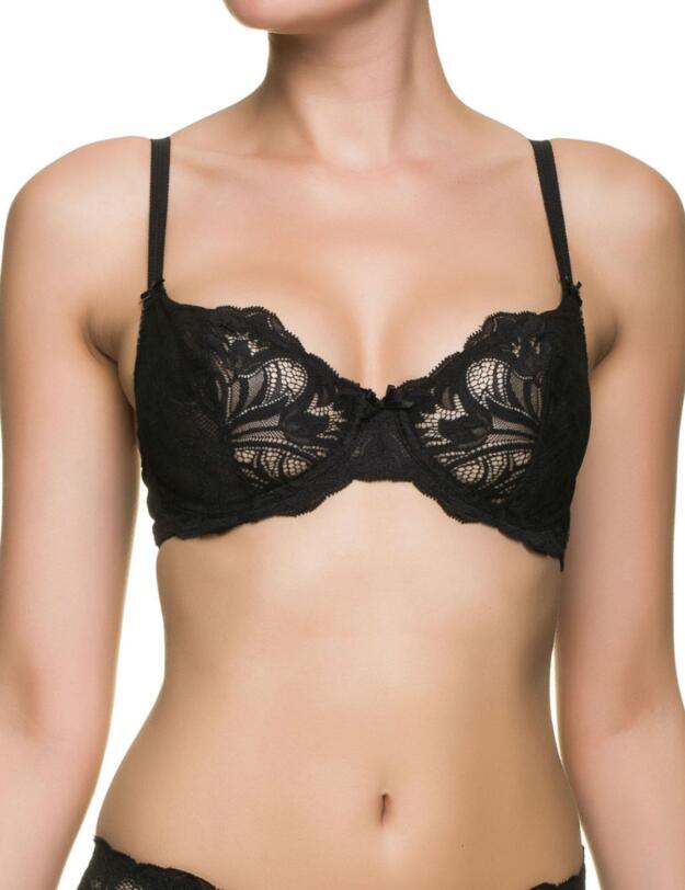 10039335 Triumph Amourette 28 Underwired Lace Bra - 10039335 Black