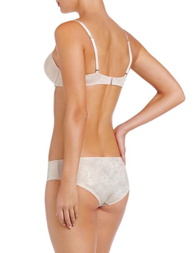 P86-4079F Pleasure State OMB My Fit Push Up Bra - P86-4079F Rosewater Snake Print