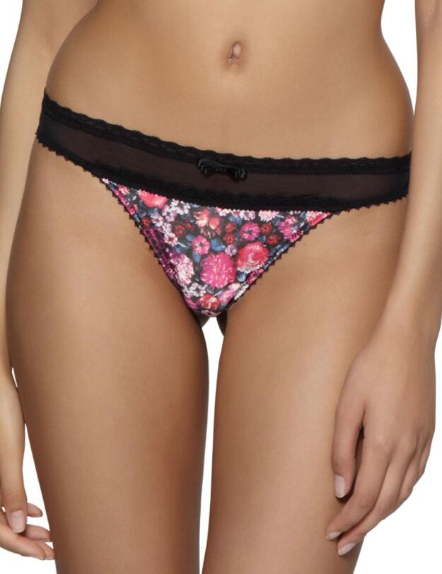 11286 Gossard Entice Thong Black/Print - 11286 Thong