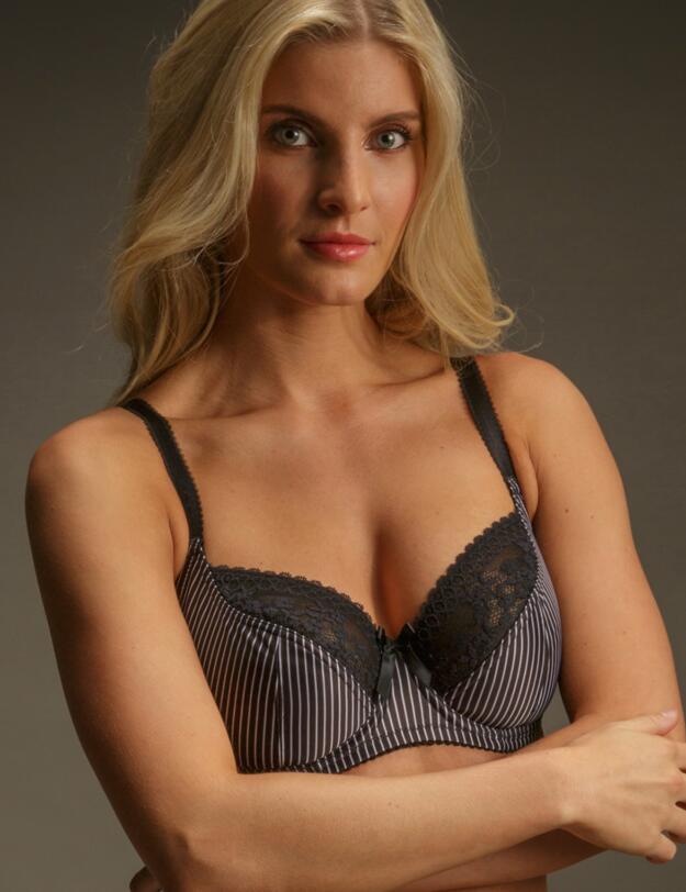 12002 Pour Moi Madison Underwired Bra - 12002 Pinstripe