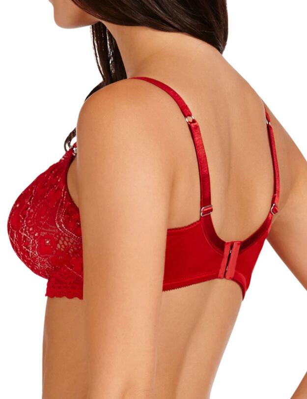 P20-3091 Pleasure State India Underwired Bra - P20-3091 Tango Red