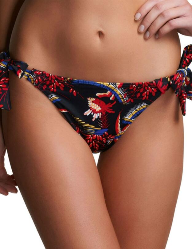 3461 Freya Phoenix Rio Scarf Bikini Brief SALE - 3461 Black Print
