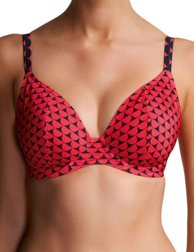 3483 Freya West End Plunge Bikini Top Sunrise - 3483 Plunge Top