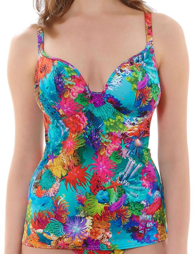 3930 Freya Under The Sea Tankini Top Reef  - 3930 Tankini Top 