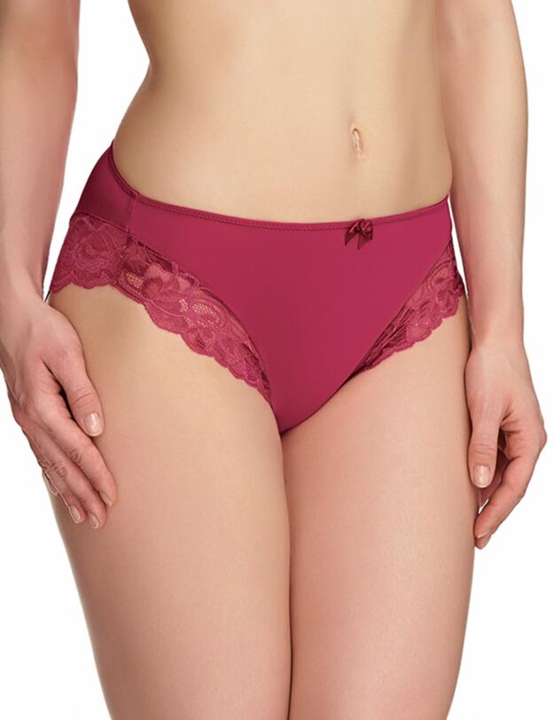 9425 Fantasie Rebecca Lace Brief - 9425 Cherry