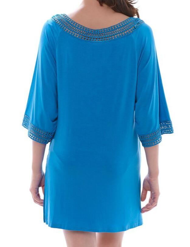 6113 Fantasie Maia Tunic/Beach Dress China Blue  - 6113 Tunic