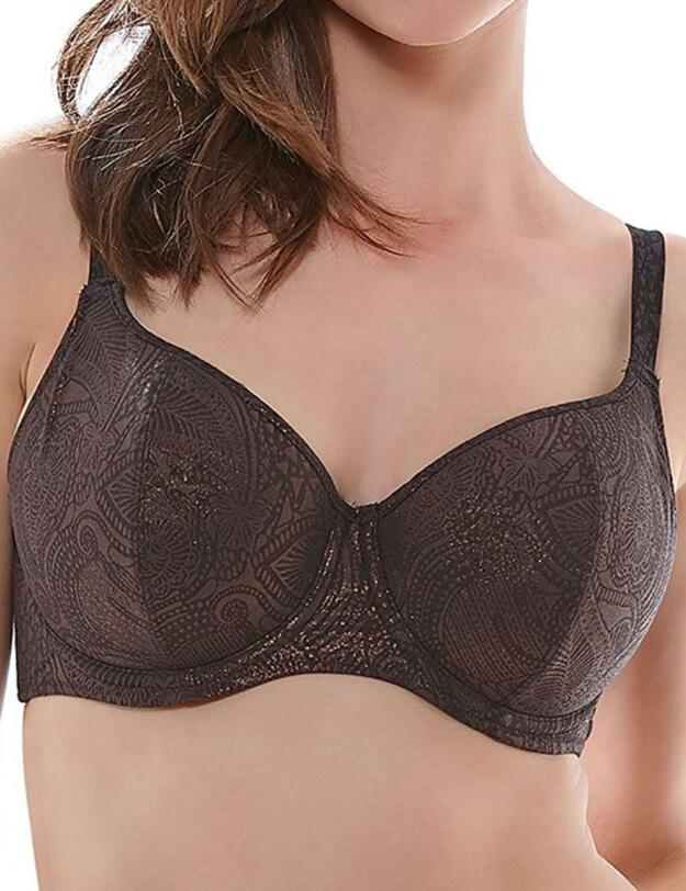 6179 Fantasie St Barts Padded Balcony Bikini Top Bronze  - 6179 Padded Bikini Top
