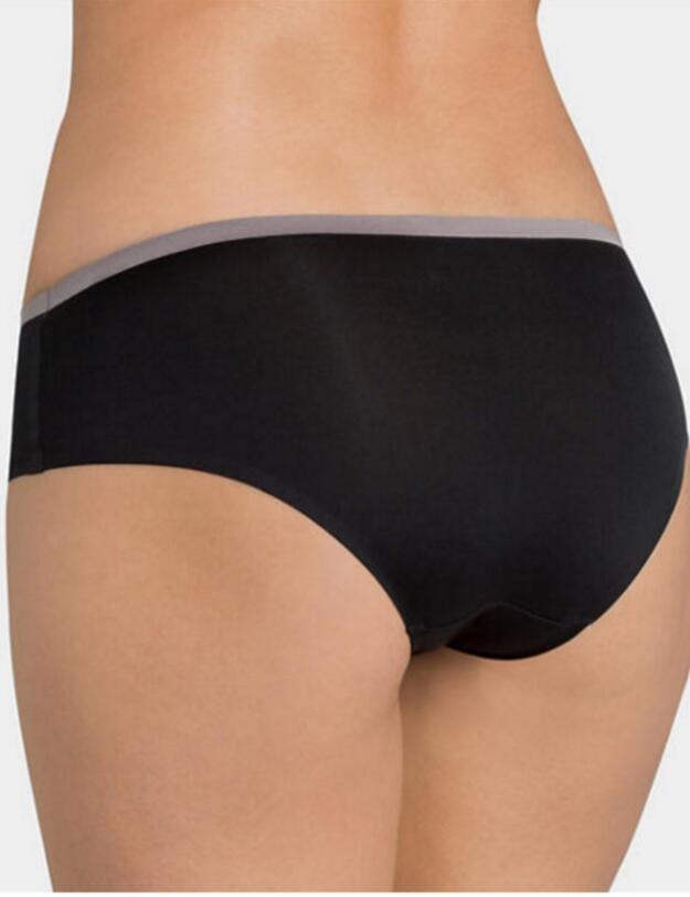 10132206 Sloggi Wow Hipster Brief Black - 10132206 Hipster