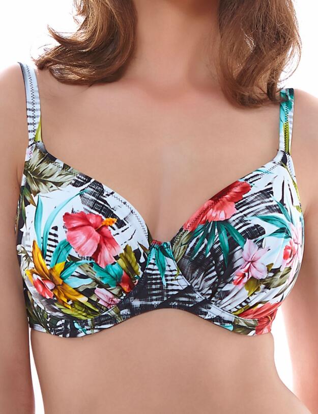 6161 Fantasie Wakaya Gathered Full Cup Bikini Top  - 6161 Full Cup Bikini Top