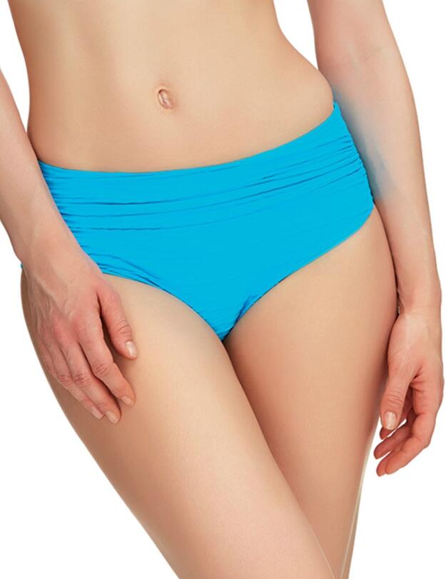 6283 Fantasie San Sebastian Gathered Bikini Brief Azure - 6283 Brief