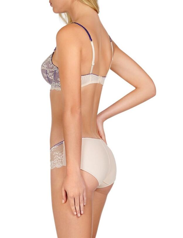 H13-261 Heidi Klum Intimates Sofia Culotte Brief - H13-261 Vanilla/Prism Violet