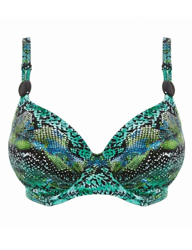 5099 Fantasie Arizona Gathered Full Cup Bikini Top Multi - 5099 Full Cup Bikini Top