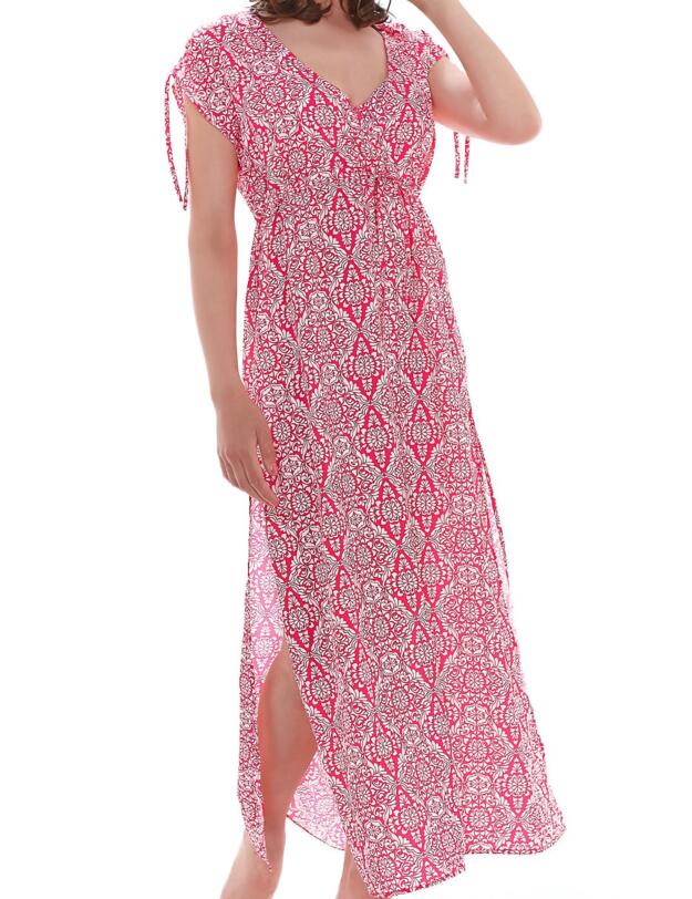 6149 Fantasie San Francisco Beach Dress Hot Coral - 6149 Beach Dress