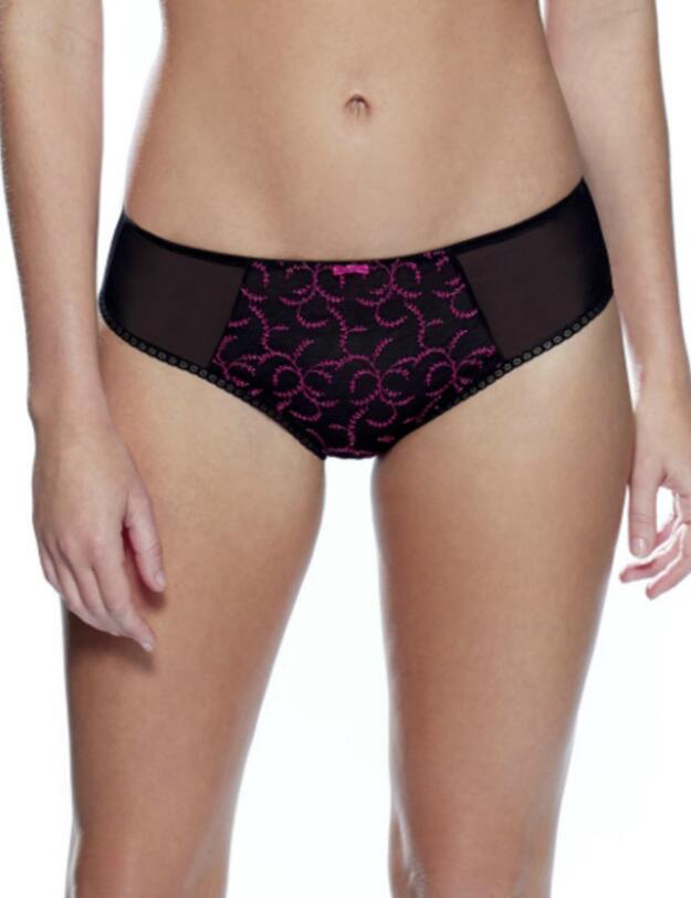1511100 Charnos Gabrielle Brief Black/Pink - 1511100 Brief