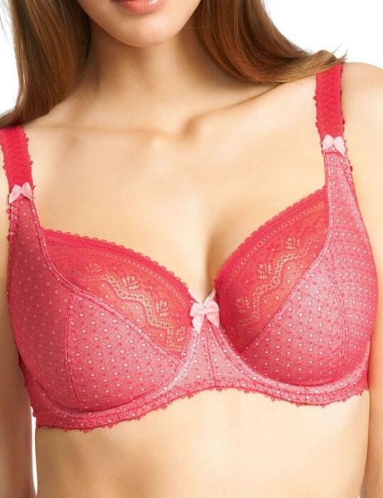 1361 1362 Freya Gem Underwired Balcony Bra Rouge - 1361/62 Rouge