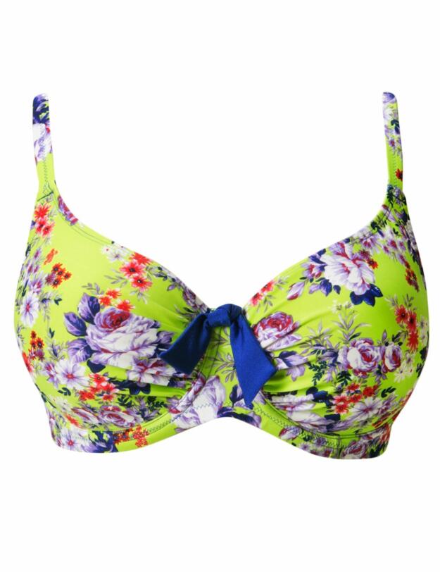 6808 Pour Moi Paradise Underwired Bikini Top  - 6808 Lime