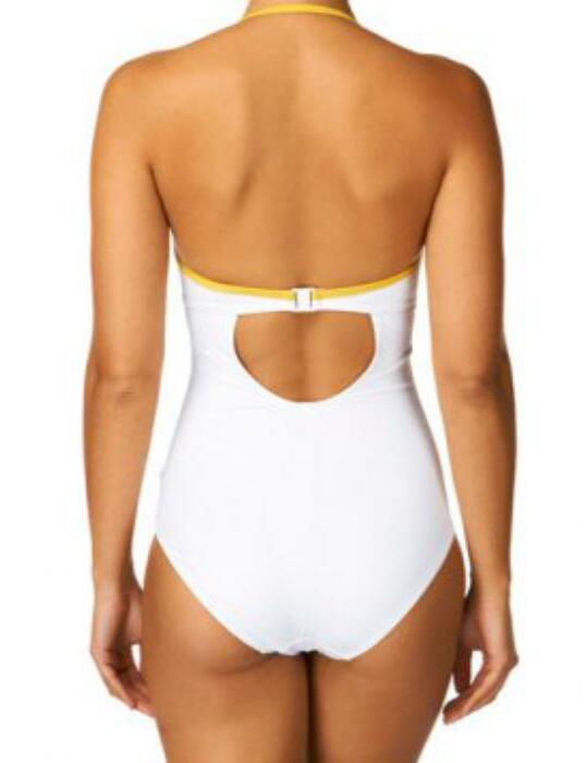 1233820 Lepel Lily Bandeau Swimsuit White - 1233820 Swimsuit