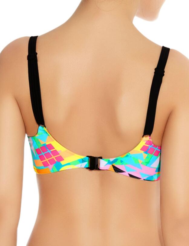 3791 Freya Tribal Trax Sweetheart Bikini Top Neo  - 3791 Neo