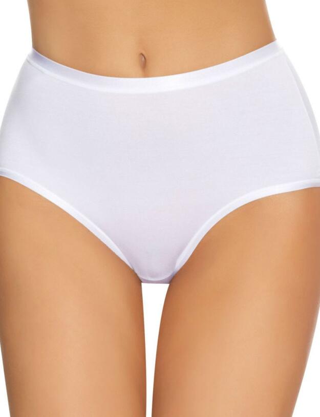 10148066 Sloggi Feel Natural Maxi Brief 3 Pack - 10148066 White 