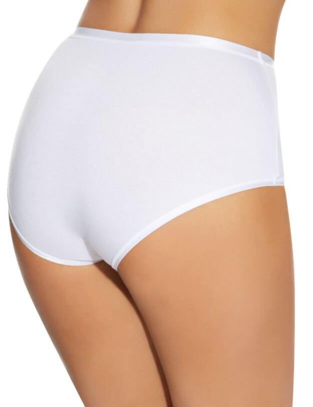 10148066 Sloggi Feel Natural Maxi Brief 3 Pack - 10148066 White 