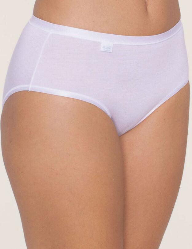 10148068 Sloggi Feel Natural Tai Brief 3 Pack - 10148068 White 