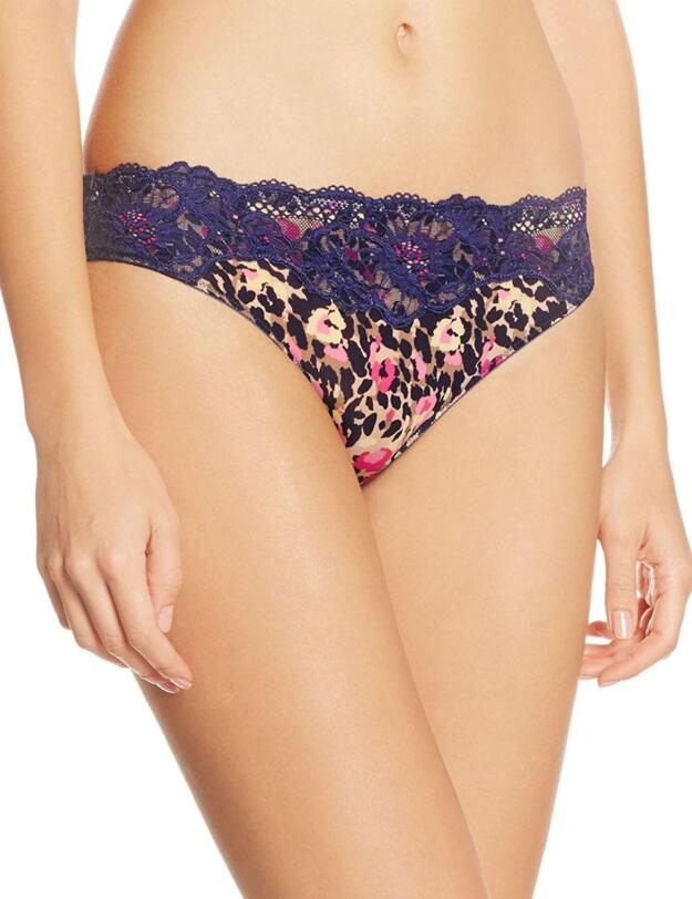 W04N3 Wonderbra Wild Flowers Brazilian Brief French Riviera  - W04N3 French Riviera