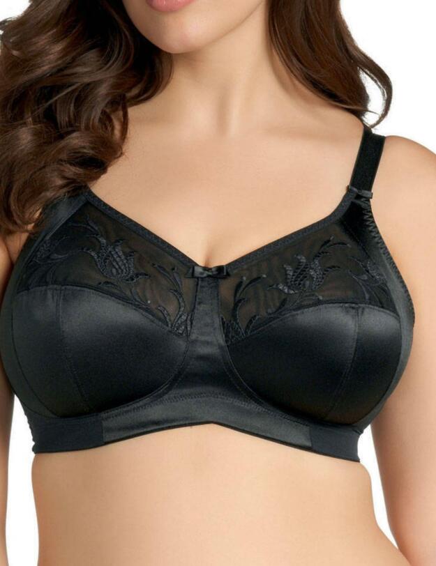 8033 Elomi Caitlyn Non Wired Soft Cup Bra - 8033 Black