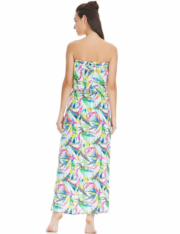 4510 Freya Tropicool Bandeau Maxi Dress - 4510 Maxi Dress