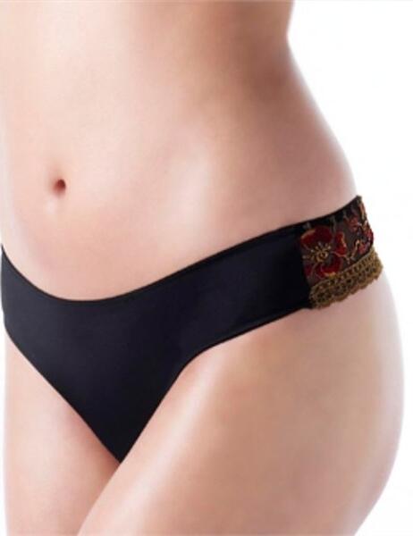 5079 Panache Porcelain Oasis thong SALE - 5079 Black