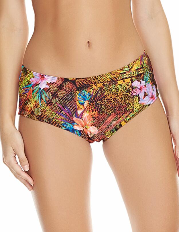 3726 Freya Safari Beach Bikini Short - 3726 Multi