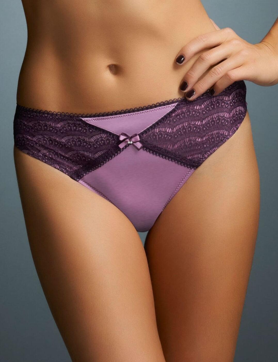 0257 Fauve Coco Thong  - 0257 Mulberry