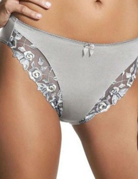 6018 Fantasie Belle Brief  - 6018 Silver