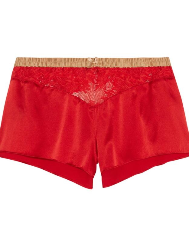 H43-1228 Heidi Klum Heat Wave French Knickers - H43-1228 Barbados Cherry/Gold