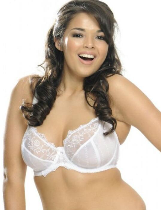 5001 Curvy Kate Emily Balcony Bra  - 5001 White