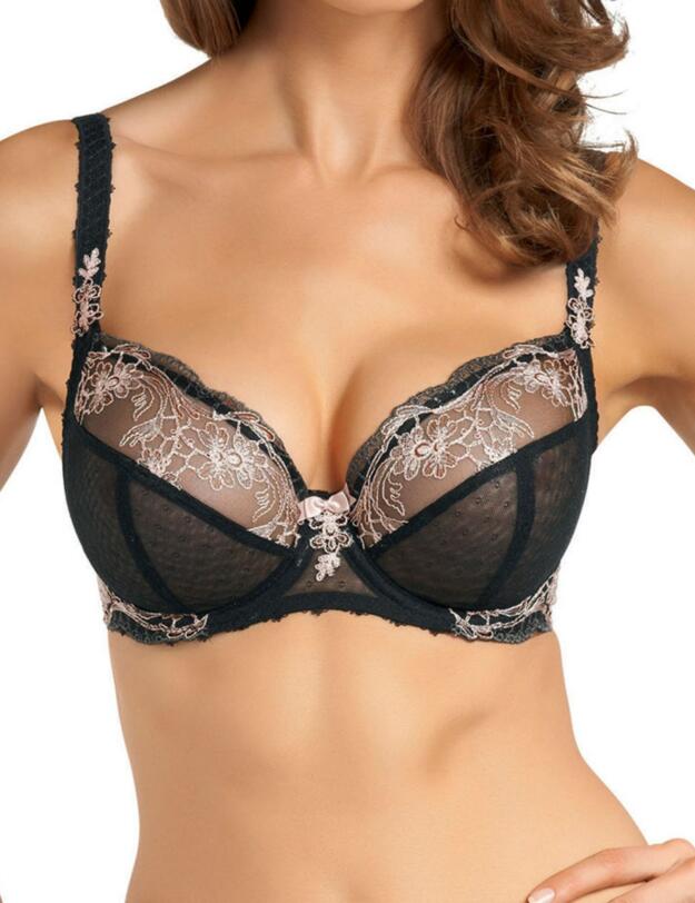 2932 Fantasie Melissa Side Support Bra  - 2932 Black