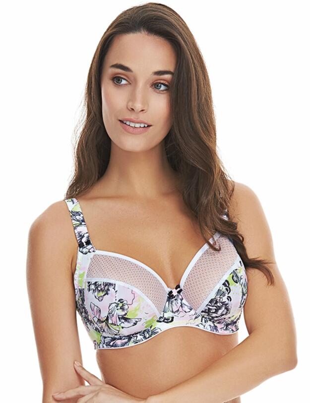 1401 Freya Fresco Side Support Plunge Bra  - 1401 Side Support Plunge 