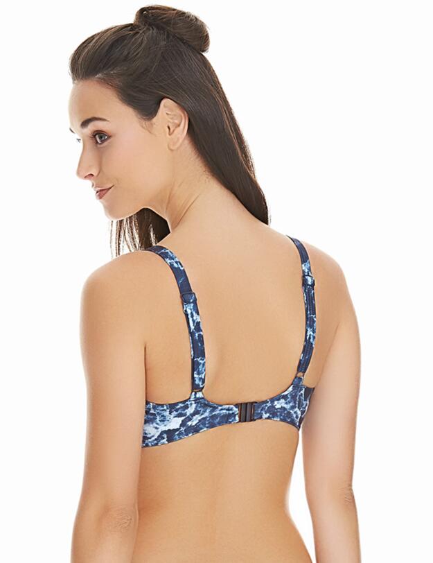 Freya Storm Plunge Bikini Top Midnight