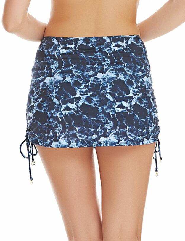 4483 Freya Storm Swim Skirt Midnight - 4483 Swim Skirt 