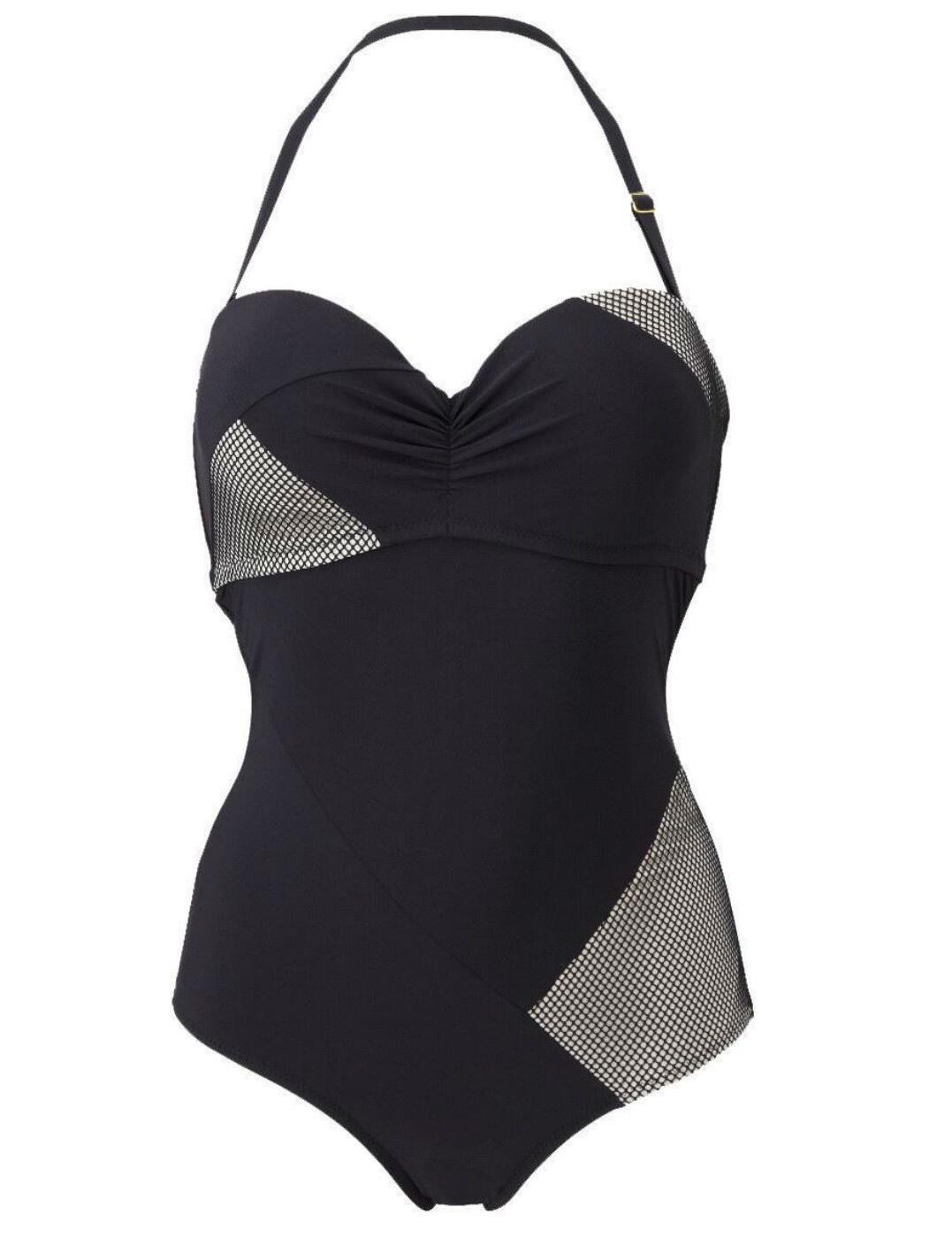 1538800 Lepel Helena Moulded Swimsuit Black - 153880 Swimsuit
