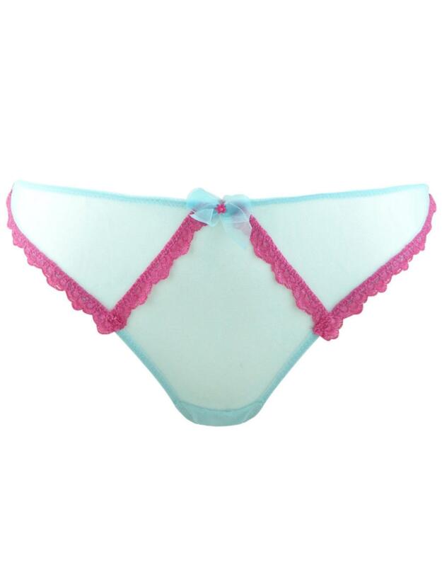 9804 Pour Moi? Starlet Thong  - 9804 Aqua