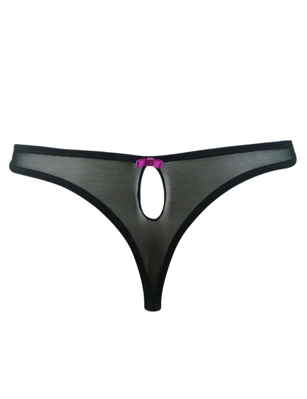 14004 Pour Moi? Soho Thong Black/Multi  - 14004 Thong