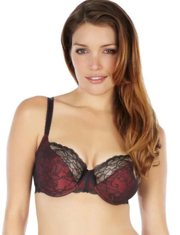 4471 Panache Sienna Balcony Bra   - 4471 Spice/Black