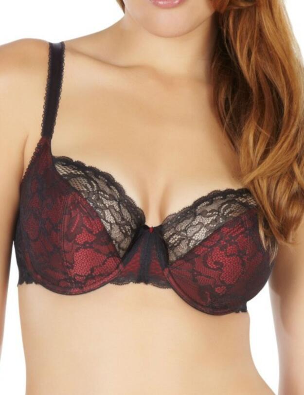 4471 Panache Sienna Balcony Bra   - 4471 Spice/Black