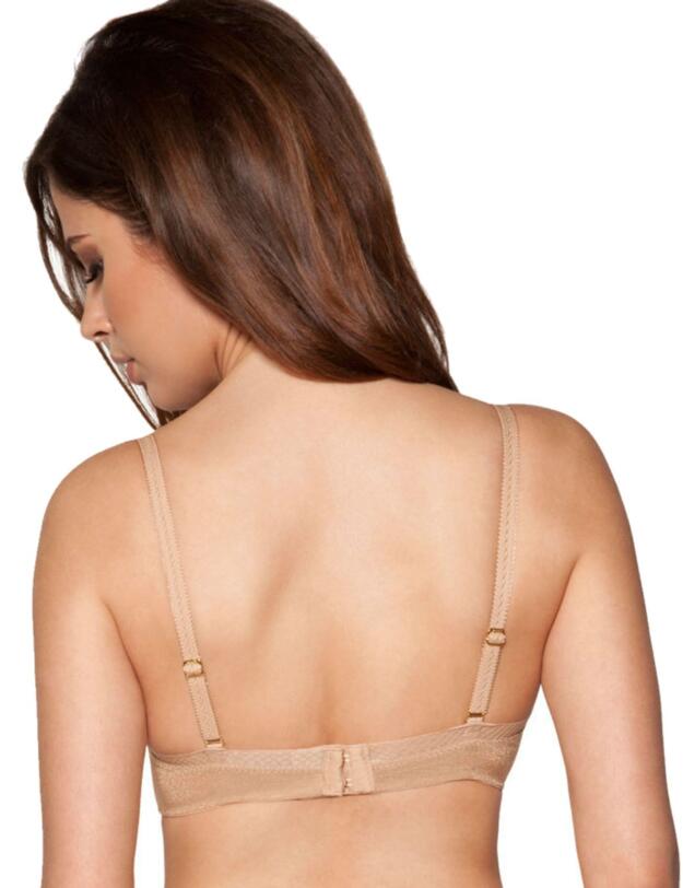 6275 Gossard Glossies Padded Plunge Bra  - 6275 Nude