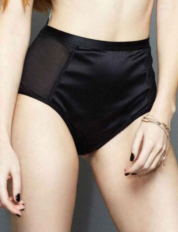 1603190 Lepel London Claudia High Brief Black - 1603190 Black 