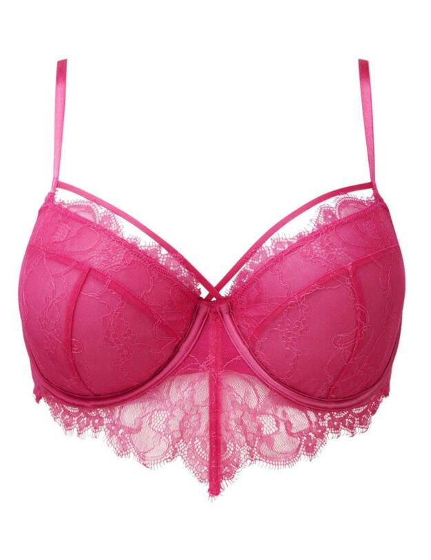 1714090 Lepel London Paloma Bralet Bra Pink  - 1714090 Pink 